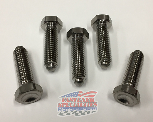 Sprint Car Titanium Torque ball to Motor plate Bolt Kit 6pc 3